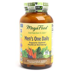 Mega Food 男性綜合維他命礦物質錠, 90顆, 1罐