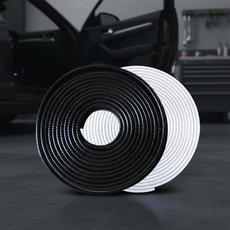 자동차 도어엣지 가드 문콕방지 몰딩 10m 차량 문틈 보호대 커버, 화이트