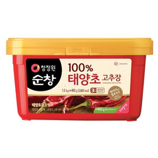 (신세계의정부점)청정원 순창 태양초고추장 +(), 1개, 1.5kg