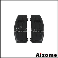 할리 투어링 스트리트 글라이드 로드 킹 오토바이 좌우 페달 라이더 발판 발받침 풋 페그, 03 Black Front Footpeg