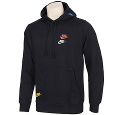 NIKE LOGO刺繡設計長袖連帽上衣+口罩