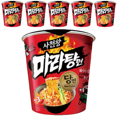 사천왕 마라탕면 소컵 54g, 6개
