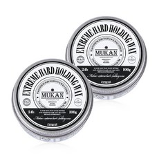 무칸 익스트림 하드 홀딩 헤어왁스, 100g, 2개