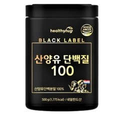헬씨허그 산양유 단백질 100, 500g, 1개