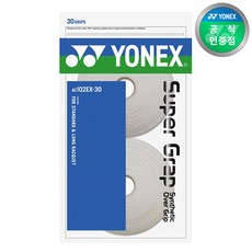 요넥스 정품 롤 그립 AC102EX 30개 화이트 옐로 블랙 레드 민트 핑크 30P