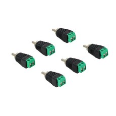 Rockville R2W RCA - 베어 와이어 어댑터 6팩 열 수축 기능이 있는 유로 블록 터미널 해양/자동차 오디오 331571 9166605883