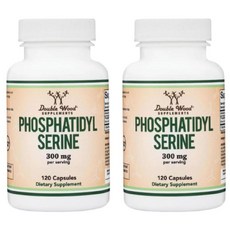 더블우드 포스파티딜세린 포스타딜세린 300mg 120캡슐 2개