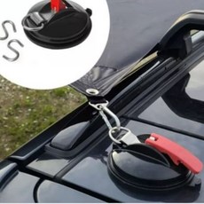 天幕帳篷吸盤工具 強力吸盤 車邊帳篷吸盤 曬衣吸盤 S勾, NA