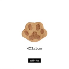 木質貓咪筷架 英倫風, 貓爪, 1套