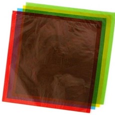 꼬미얌 셀로판지 5색 초투노빨파 관찰학습셀로판지