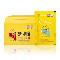 [찬이네과수원] 배즙 착즙주스 아기배즙 어린이배즙, 100ml, 1박스