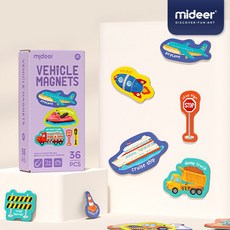 mideer 자석놀이 교통 MD2200, 1세트