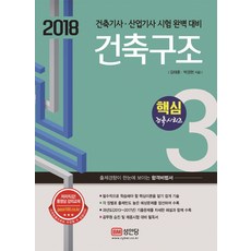 건축구조(2018):건축기사 산업기사 시험 완벽 대비, 성안당