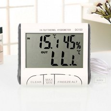 보급창고 디지털 온도계 습도계 휴대용온습도계, 1