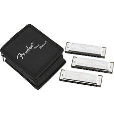 Fender Blues 디럭스 하모니카 기타 액세서리 E 키, Pack of 3, Pack of 3