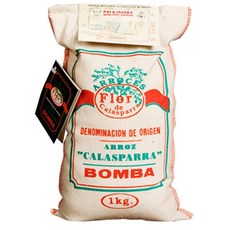 칼라스파라 플라워 봄바 라이스 백미, 4개, 1kg