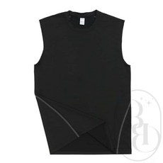 별별 블랙 기능성 민소매 XL 농구나시