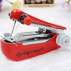 Spring come 手持迷你縫紉機, 紅色