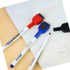 엠비아5 자석형 지우개 마카펜 3P 보드마카세트