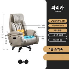 달과6펜스 AI 스마트 마사지 의자 전신 전동 안마 가정용 사무실 컴퓨터용 소형안마의자 사무실용의자, 고정형 팔걸이, 고급마사지모델A 파리카 헤드, 알루미늄 합금 받침대
