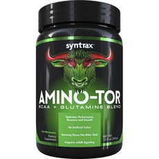 SYNTRAX Amino-Tor BCAA+glutamine保健食品 西瓜口味, 340g, 1罐