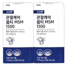 관절 영양제 보궁 미국산 터마신 프리미엄 옵티MSM, 2개, 60정