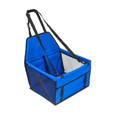 캐리어 도그 카시트 커버 애완동물 운반용 자동차 접이식 해먹 가방 소형견용 시트, 1개, 10. Blue