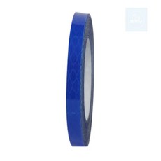 3M 프리즘형 10mm x 2.5M 청색 고휘도 반사테이프 반사띠 빛반사테이프 안전, 단일지정상품_