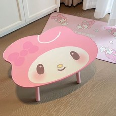 마이멜로디 접이식 좌식테이블 침대용 노트북 책상, 마이멜로디 59x41cm 테이블
