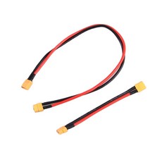 1PCS XT60 MALE FEMALE 14AWG SILICONE EXTENSION LEAD MULTIPLE SIZES 12AWG TO WIRE PLUG CABLE, 12awg 150cm, 1개
