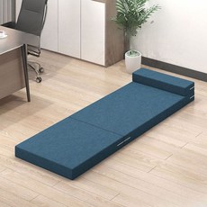 삼단매트 3단 접이식 수면매트 매트 매트리스 토퍼 바닥, A. 가로 60cm 세로 180cm 두께 5c