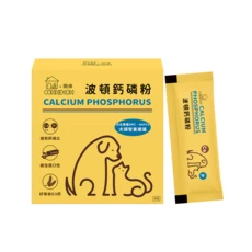 同伴CONNEXION 波頓鈣磷粉 寵物營養補充 隨行包, 1個, 骨骼/關節強化, 30份