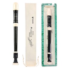 SAMICK 삼익 리코더 저먼식 SRG-80 3단 분리형 블랙
