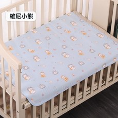 嬰兒隔尿墊防水可水洗尿布墊產婦護理墊月經姨媽墊子透氣牀墊A類, 1個, 維尼小熊