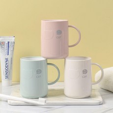 加厚防黴漱口杯 牙刷杯 學生洗漱杯, 1個裝, 綠色