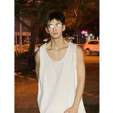 美式健身圓領背心男款夏季無袖T恤跨欄運動訓練坎肩
