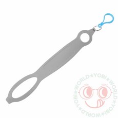 요비월드 실리콘 물병 홀더 그레이 페트병홀더 병손잡이 탈부착손잡이