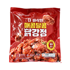 멕시카나 더바삭 매콤달콤 닭강정 500g, 2개
