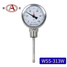 공업용 다이얼식 온도 000 L50mm 방사형 (20) 아날로그 바이메탈 산업, C. L100