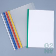 지투앤샵 A4 쫄대 화일 서류정리, 옐로우