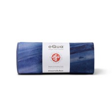 Manduka eQua 瑜珈鋪巾 親膚吸汗止滑 標準尺寸67X182cm 超細纖維運動鋪巾 濕止滑, Moon TD, 1個