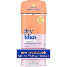 Dry Idea 드라이아이디어 젤 데오드란트, 4개, 85g