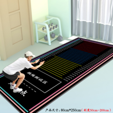 立定跳遠測試墊 加厚耐磨防滑學校體育訓練器材, 跳遠專用測試墊1-80*250cm