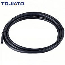 호환 1/2/4M 3D 프린터 PTFE 튜브 보우덴 압출기 J 헤드 V5/V6엔드 1.75mm 필라멘트 ID2mm OD4mm Ender3 Ba, 15 1M Black 2x4mm