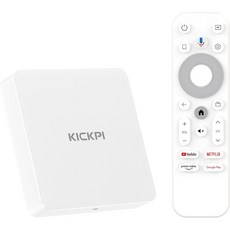 구글 인증 안드로이드 TV 셋톱박스 4K KP1 2GB 32GB 음성검색