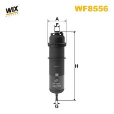 WIX 柴油芯 WF8556 BMW G20 G21 G80 G81 G22 G30 G31 F90 B47 B57, 1個