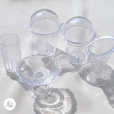 파르페 컵 빨대 레진아트 재료 R411, C타입, 1개