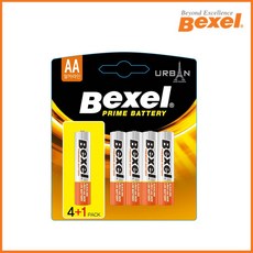 벡셀&어반 프라임 배터리 AA건전지 4+1입, 5개입, 1개