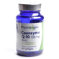 PHYSIOLOGICS 輔酶 Q-10 120 毫克軟膠囊, 60顆, 1罐