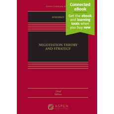 (영문도서) Negotiation: Theory and Strategy Hardcover, Aspen Publishing, English, 9781454839262